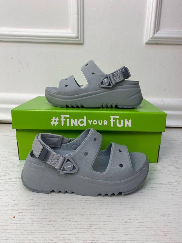 Сандали женские Crocs Hiker Xscape Sandal р. 38/39 Grey (15719) - фото 4