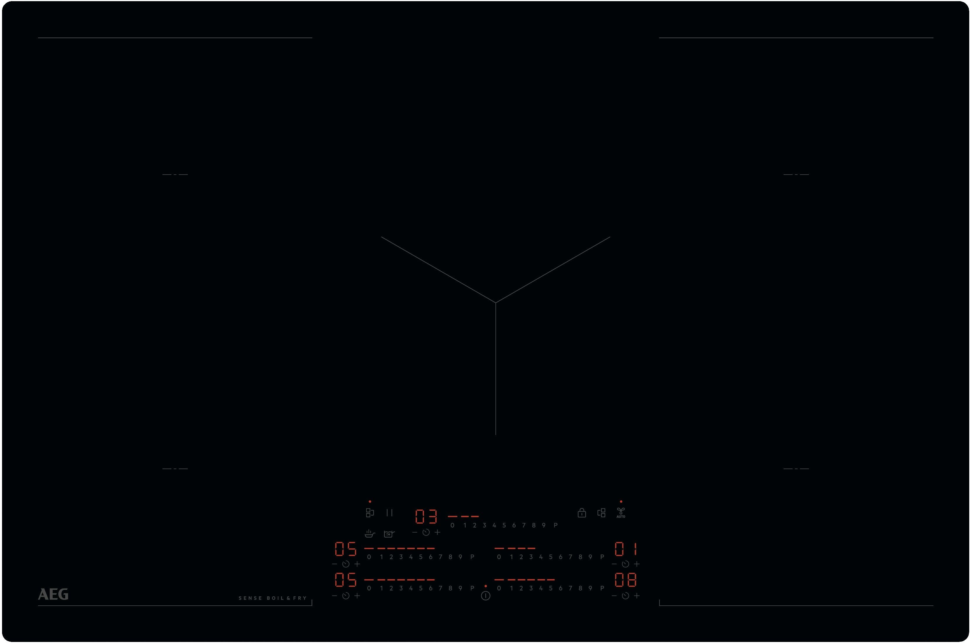 Варочная поверхность индукционная AEG NIK85M30IB