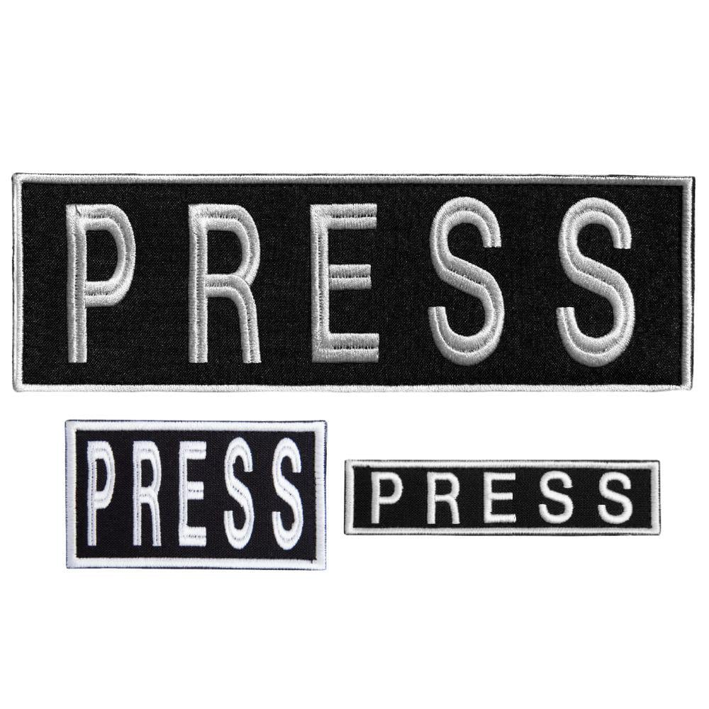 Набор шевронов на липучке ''Press'' 3 шт. (23542)