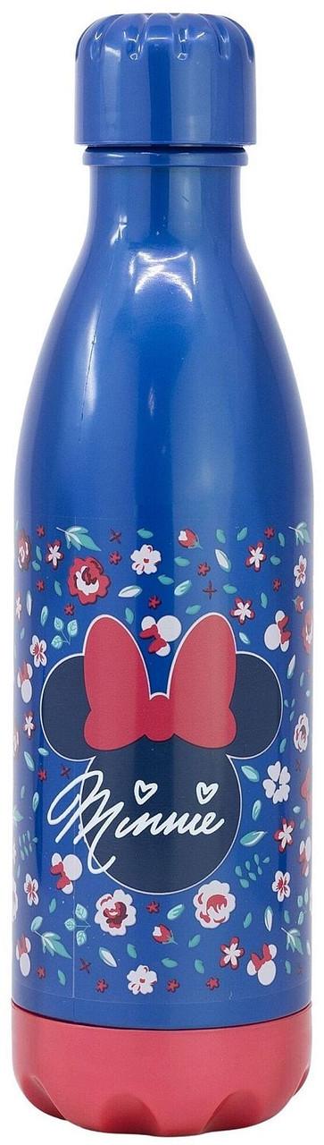 Бутылка пластиковая детская STOR Minnie Mouse на резьбе с рисунком 660 мл 25,3x7x7 см (2528176987)