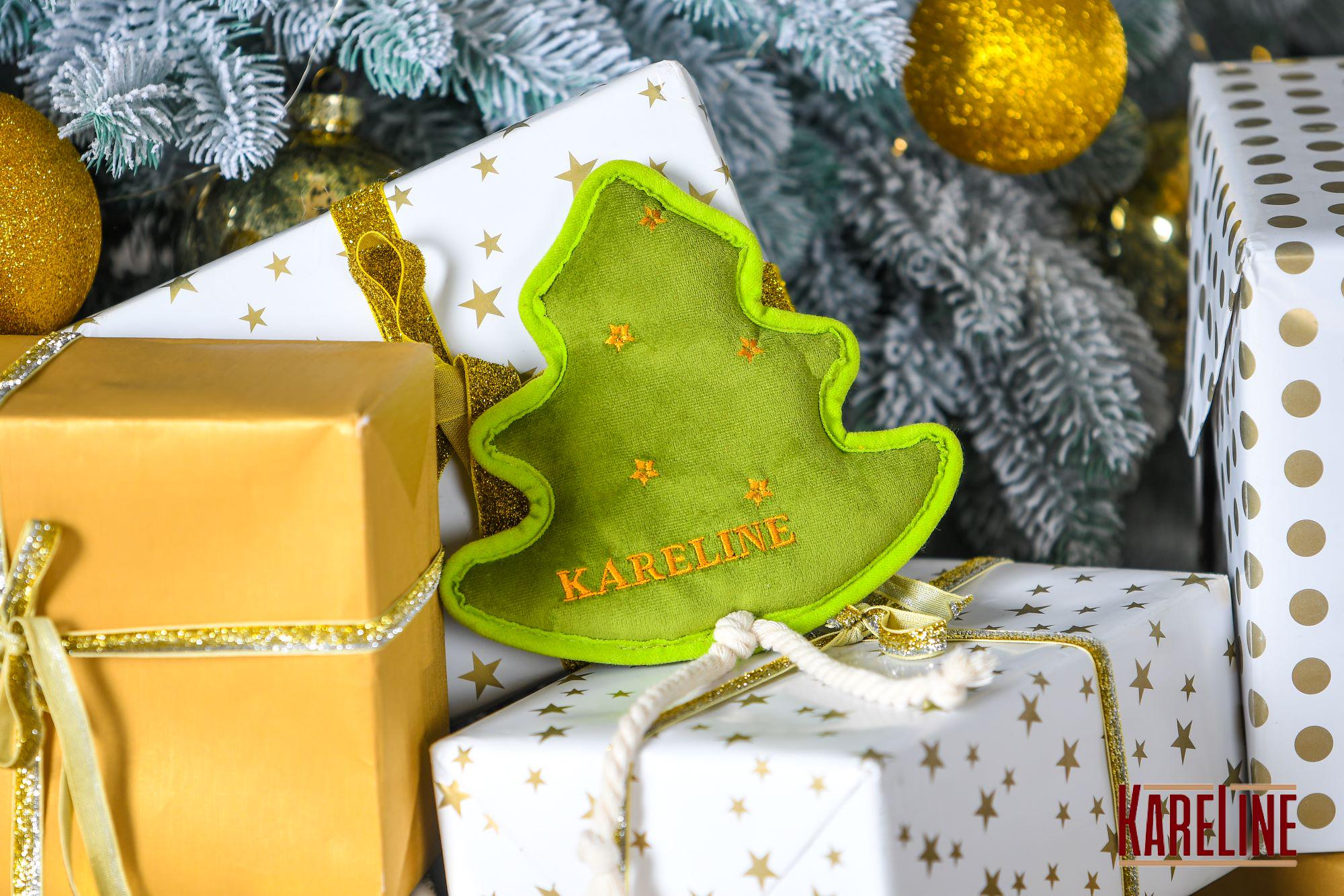 Игрушка для животныхKareLine Елочка 33х18х1,5 см (33044) - фото 2 Игрушка для животныхKareLine Елочка 33х18х1,5 см (33044) - фото 2