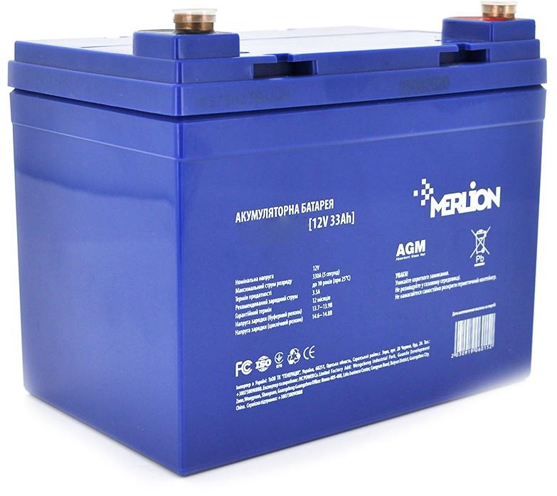 Акумулятор мультигелевий Marlion Euro AGM MLTS12330M6 12 V 33 Ah (12138314)