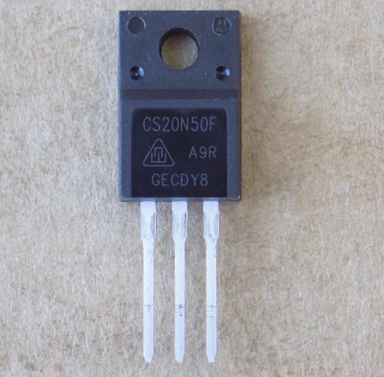 Транзистор CS20N50F для CS20N50FF/TO220F (50079)