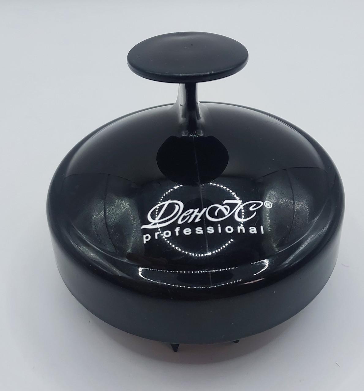 Масажна щітка для голови ДенІС professional Чорний (2429237092) - фото 2