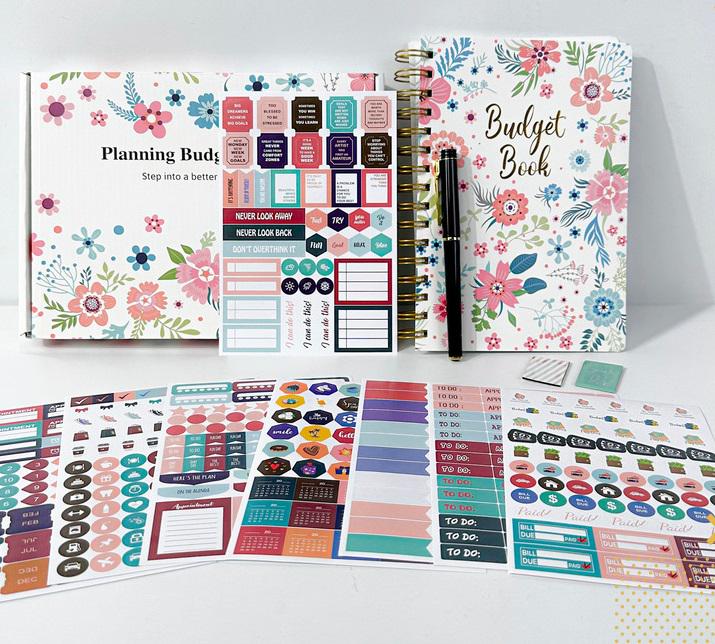 Набор подарочный Планировщик расходов планер/стикеры и ручка