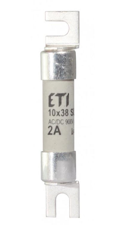 Запобіжник циліндричний плавкий ETI CH SU 4A gR-PV 10x38 мм 900 В 50кА (2625311)