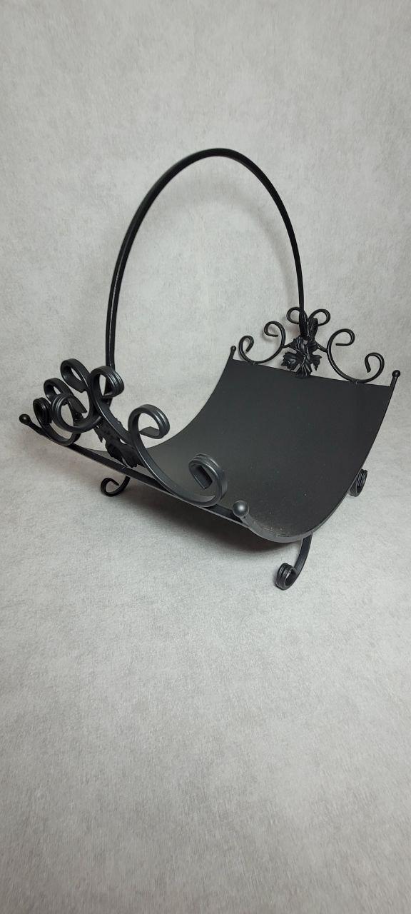 Дровниця 68х54х40 см Чорний (29614467) - фото 5 Дровниця 68х54х40 см Чорний (29614467) - фото 5