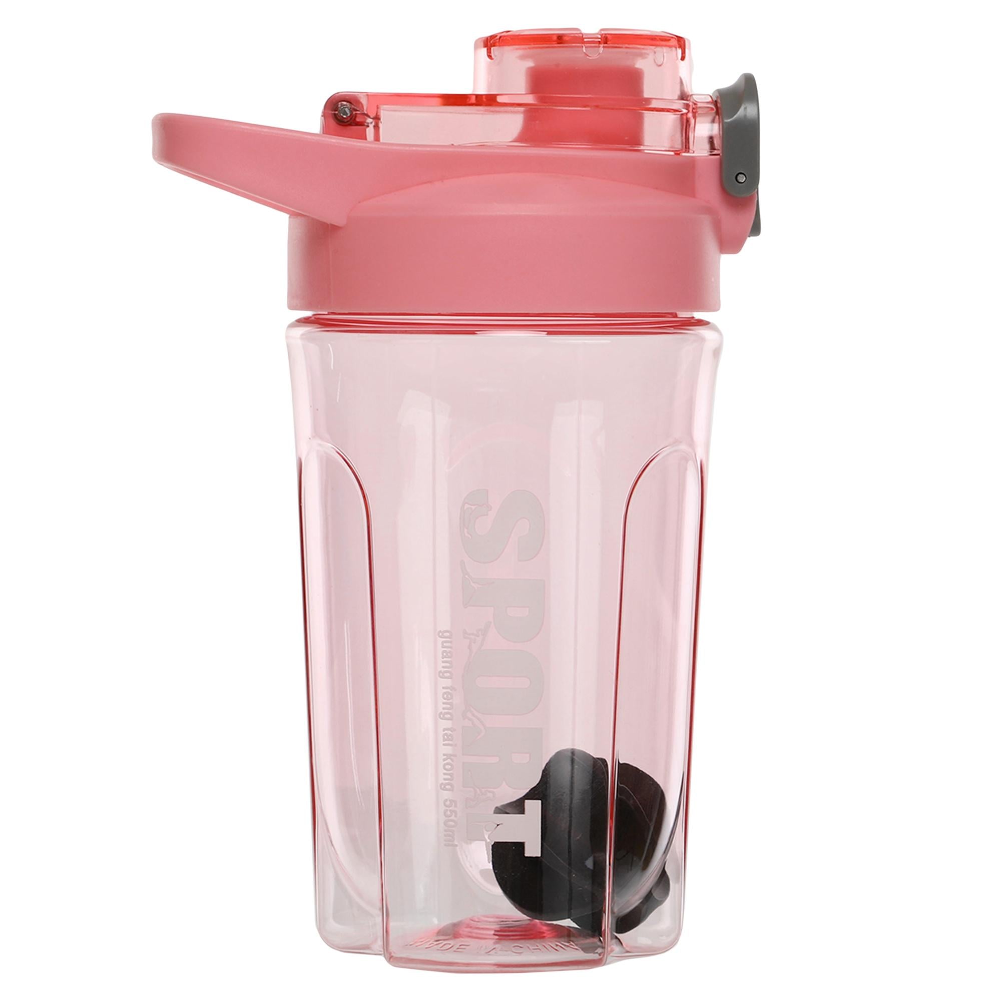 Шейкер с венчиком SP-Sport 500 мл Розовый (FI-8649)