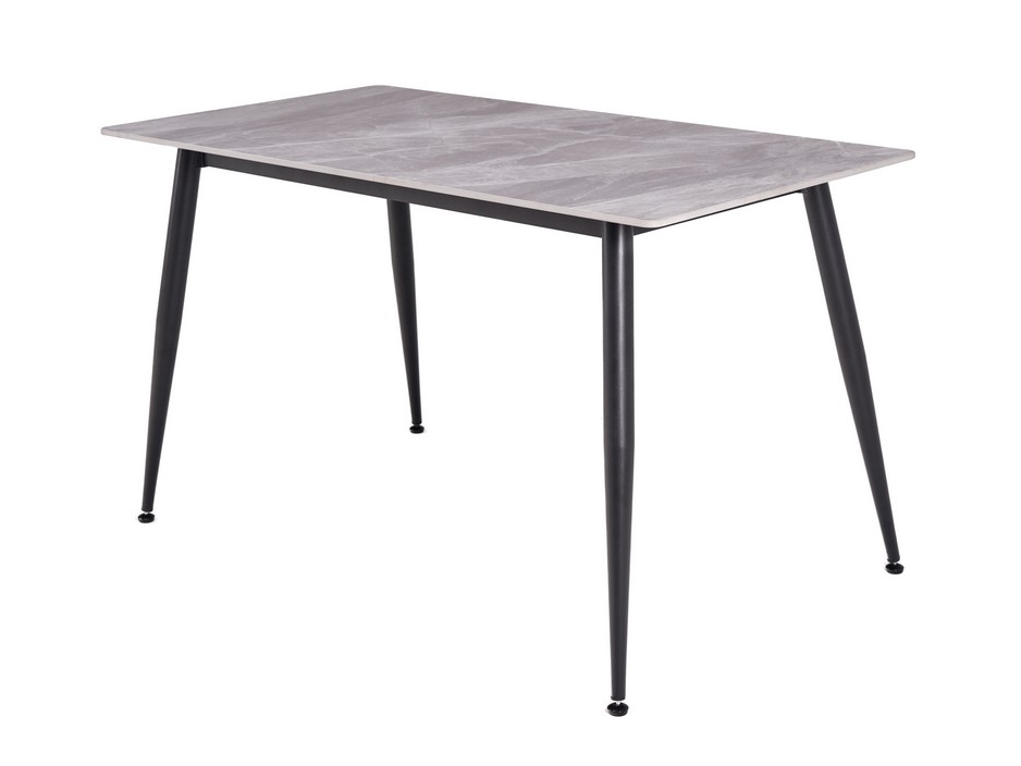 Стол обеденный керамический Ветро 1300х700х750 мм Калакатта грей/Черный (TМ-100) - фото 1 Стол обеденный керамический Ветро 1300х700х750 мм Калакатта грей/Черный (TМ-100) - фото 1