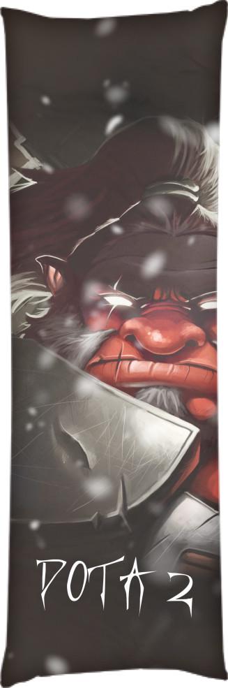 Подушка дакимакура Dota Axe 50х150 см (13534182)