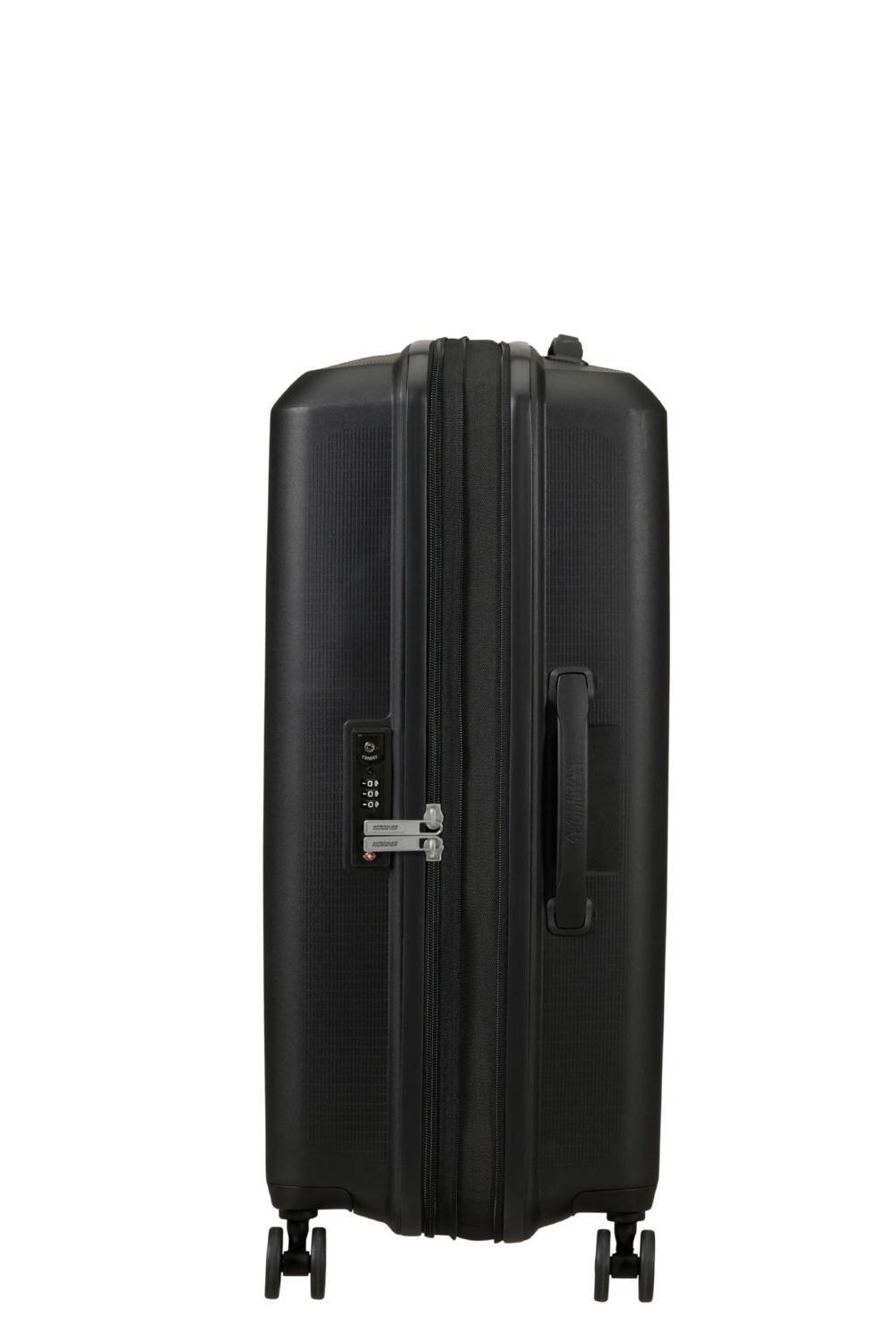 Чемодан American Tourister AEROSTEP 67x46x26/29 см Черный (MD8*09002) - фото 6