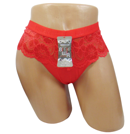 Женские трусики бразилиана Biweier 9323 2XL Красный (1685899419)