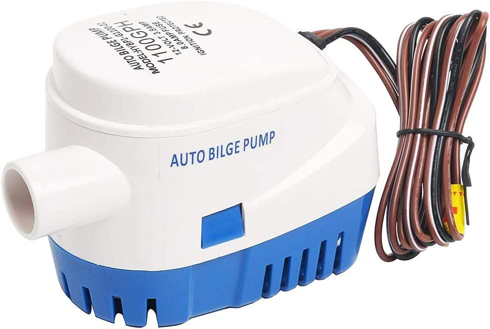 Трюмные насосы 12V 1100GPH автоматические погружные лодочные (1692115304)