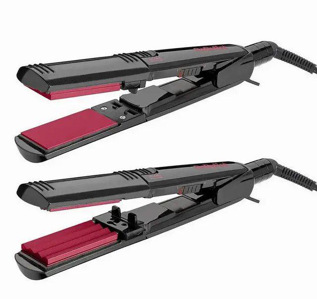 Мультистайлер для укладки волос Umate Pro Ceramic 12в1 с керамическим покрытием и индикатором нагрева Черный - фото 3 Мультистайлер для укладки волос Umate Pro Ceramic 12в1 с керамическим покрытием и индикатором нагрева Черный - фото 3