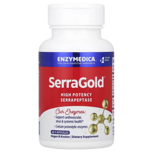 Серептаза Enzymedica SerraGold 60 капс. (ENZ-26300) Серептаза Enzymedica SerraGold 60 капс. (ENZ-26300)