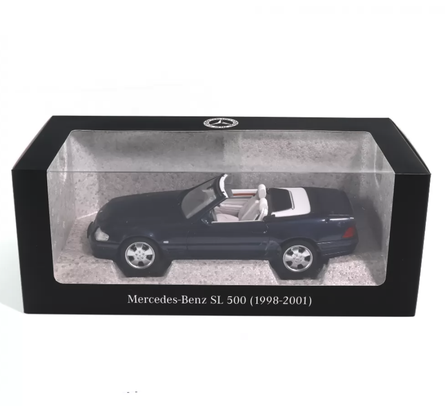 Модель автомобиля Mercedes-Benz SL 500 R129 1998-2001 1:18 Azure Blue (B66040657) - фото 8