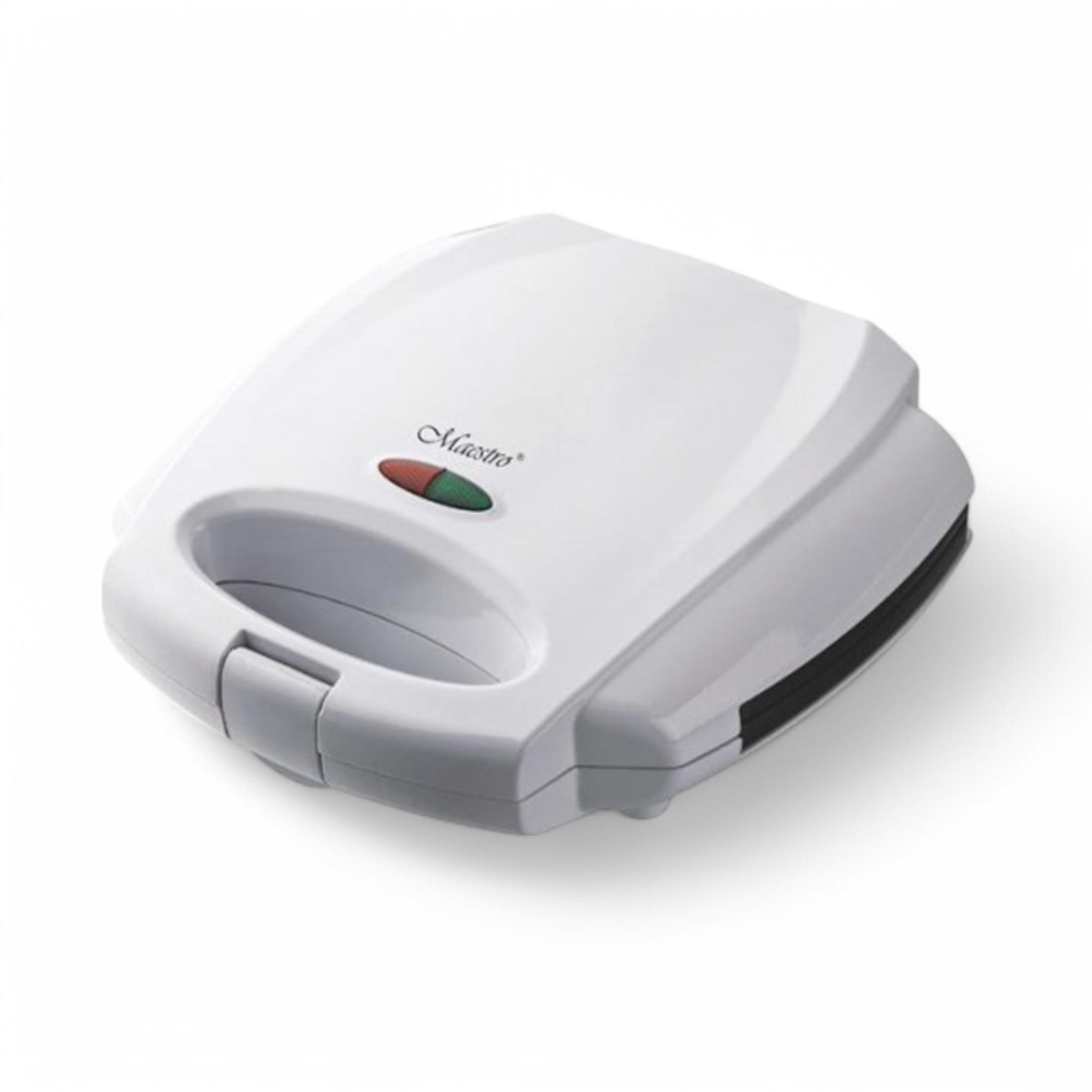 Сендвичница электрогриль Maestro MR 710 с антипригарным покрытием 750 Вт White (S_ MR 710 White)
