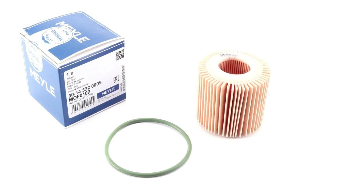 Фильтр масляный Meyle для Toyota Rav4/Avensis/Land Cruiser 1,6i-2,8D 08- (30-14 322 0005)