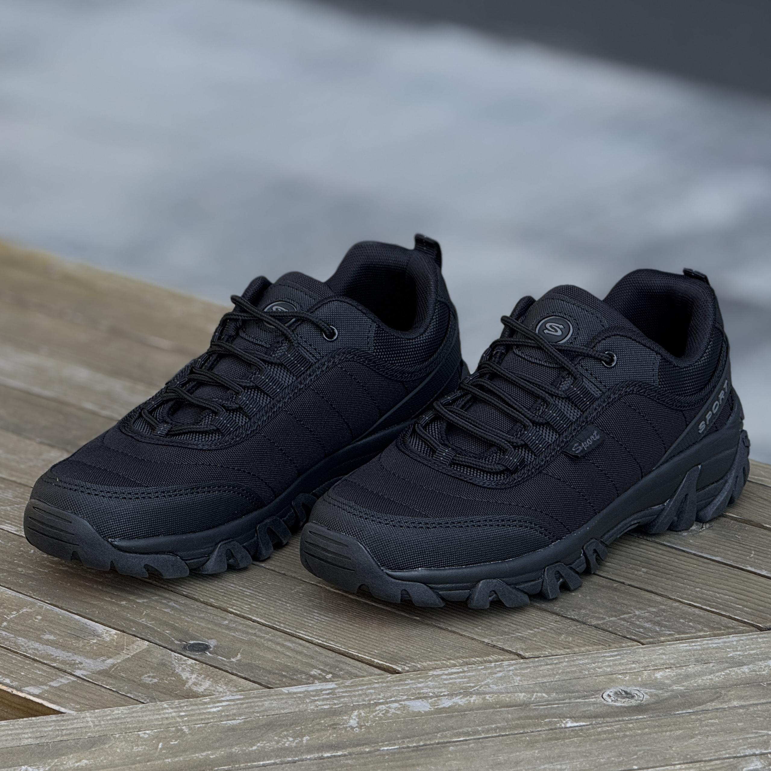 Кросівки чоловічі осінь весна р. 46 Чорний (3591)