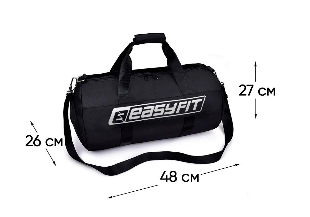 Спортивная сумка Easyfit 35 л Черный (EF-8002-BK) - фото 6