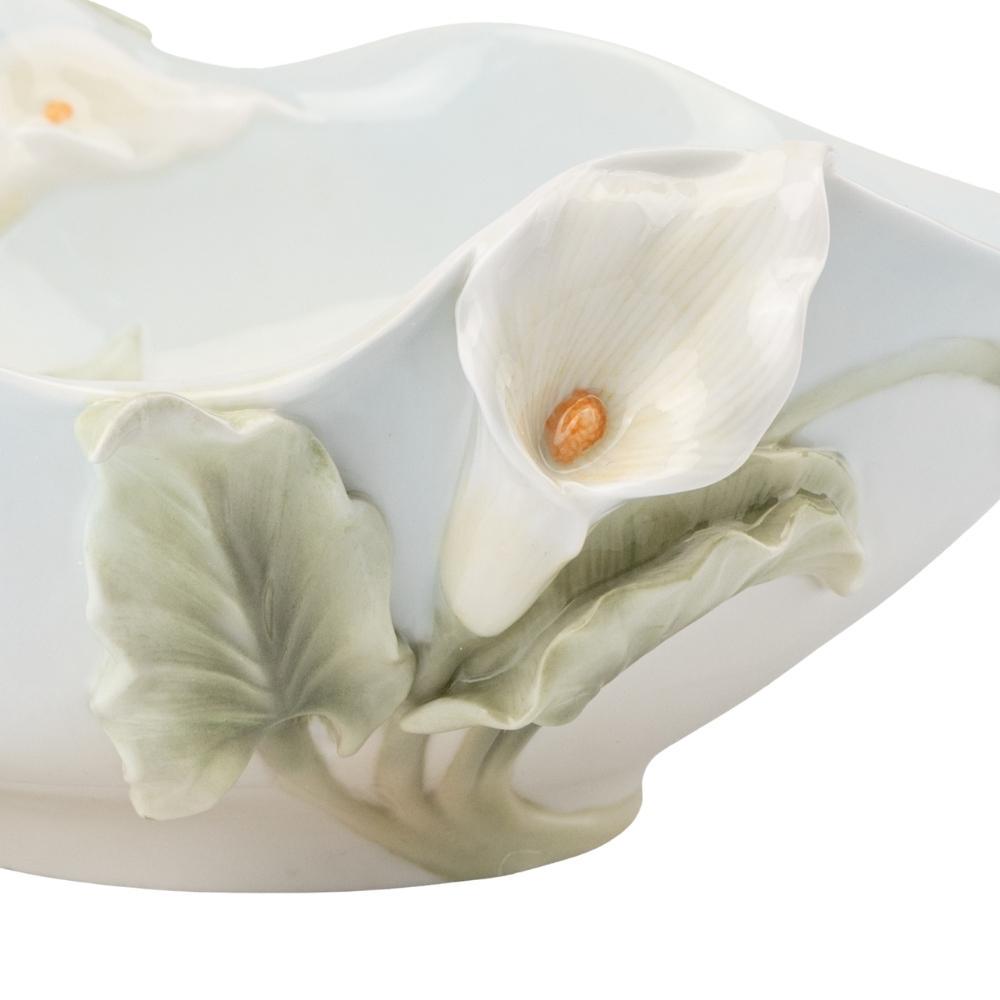 Блюдо VERONESE Лилии 28х10 см - фото 4