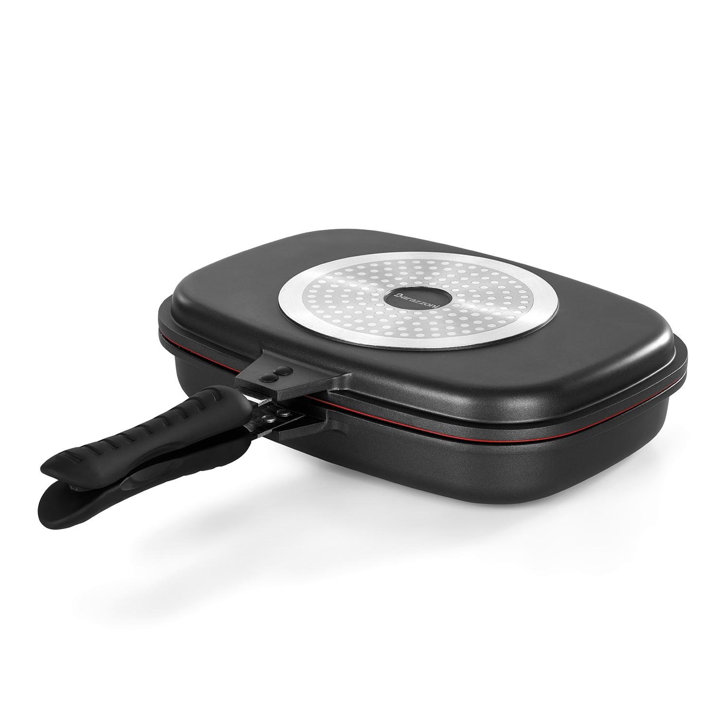 Сковородка-гриль двусторонняя Barazzoni 32x23 см (831056532)