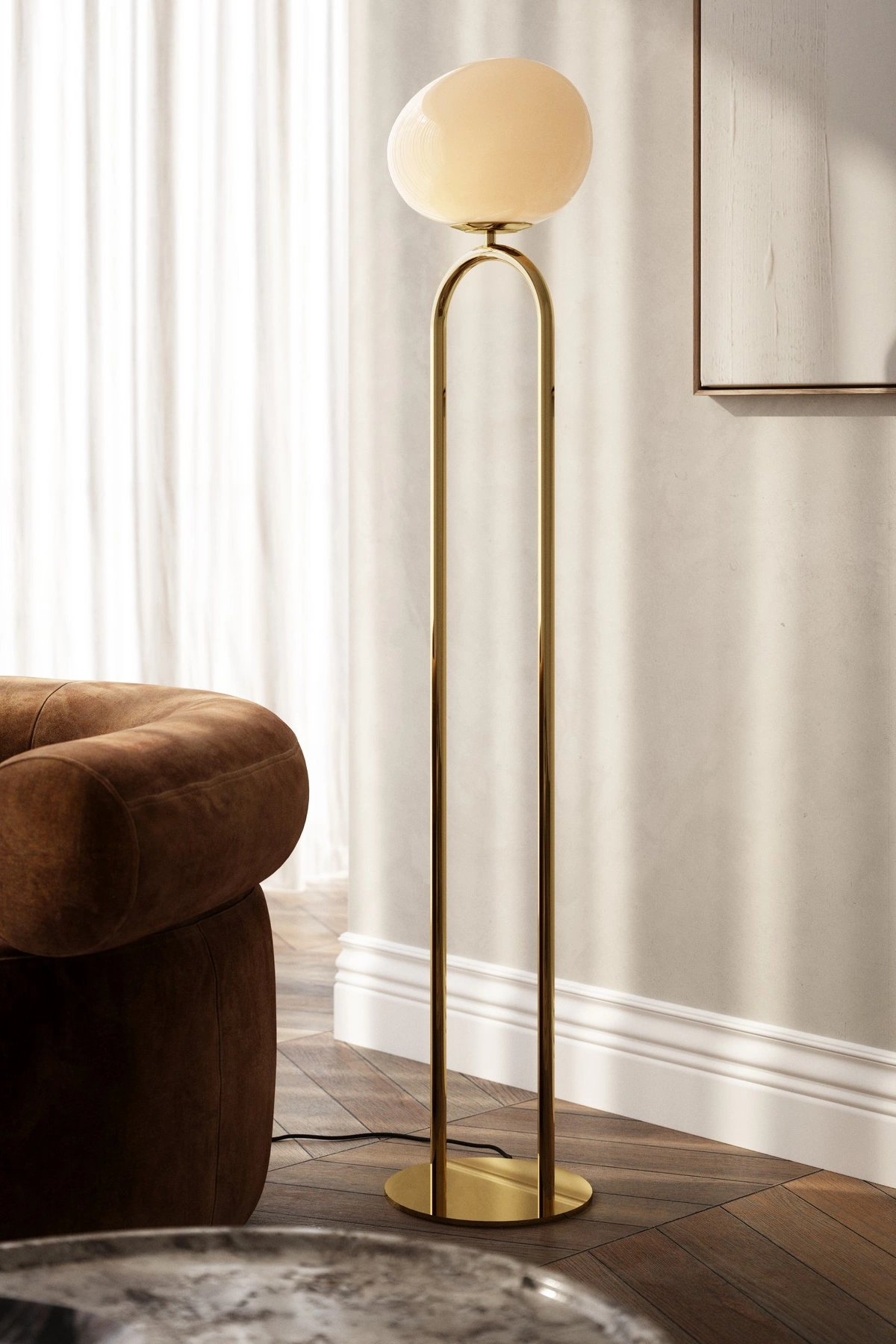 Торшер DFTP 2120074035 Shapes Floor Brass (23450864) - фото 5 Торшер DFTP 2120074035 Shapes Floor Brass (23450864) - фото 5