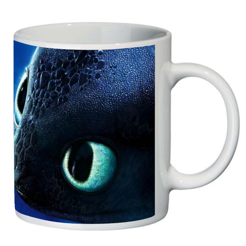 Кружка с принтом SuperCup Как приручить Дракона (SC-Беззубик01)