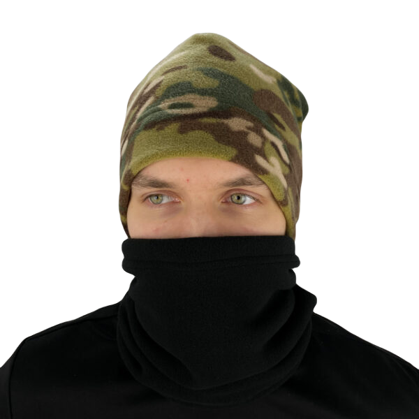 Шапка флисовая ТТХ LE3343 Fleece-260 Камуфляж (592489)
