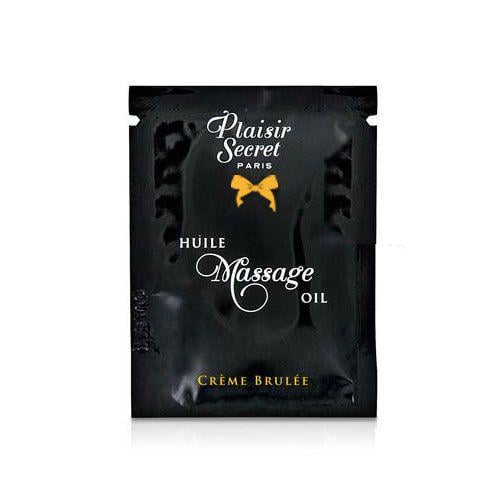 Пробник масажного масла Plaisirs Secrets Creme Brulee 3 мл (4935647)