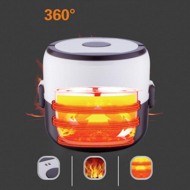 Портативный электрический Ланч-бокс на 2 литра - фото 10