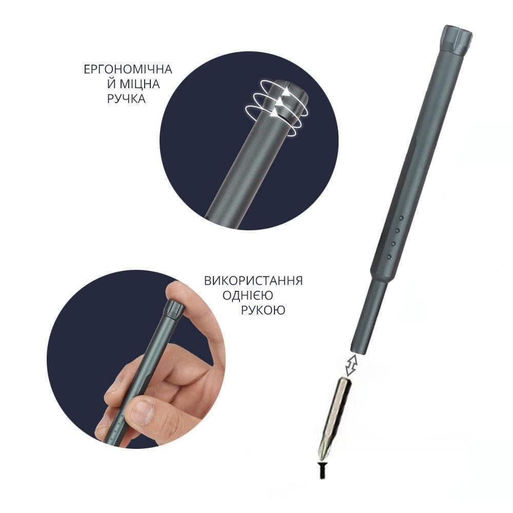 Набор отверток 63в1 для точных работ по ремонту мобильных телефонов/ноутбуков (14586711) - фото 7