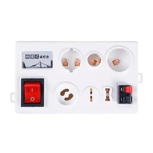 Тестер проводной проверки ламп H-002 E27 E14 B22 G10 G4-G9 G9 White