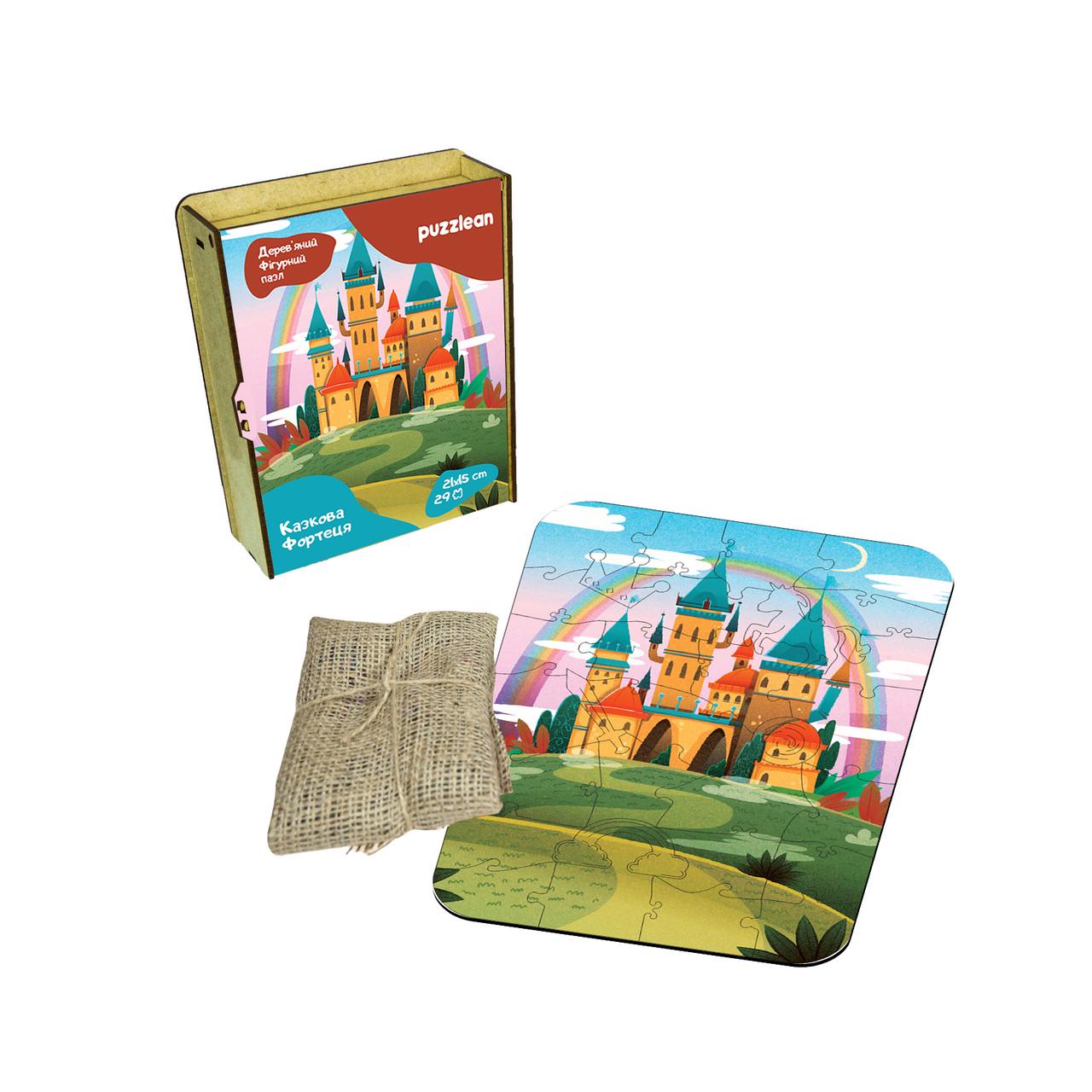 Пазл дерев'яний Казкова фортеця А5 (647) - фото 3 Пазл дерев'яний Казкова фортеця А5 (647) - фото 3