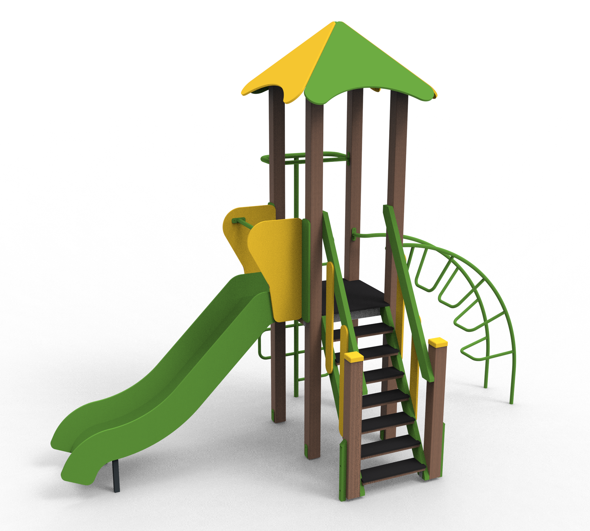 Детский игровой комплекс Tivoli-land Замок 1-1 4580x2470x3450 мм (8646066)