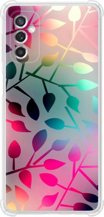 Чехол на Samsung Galaxy M52 M526B Листья (2235sp-2490-42517)