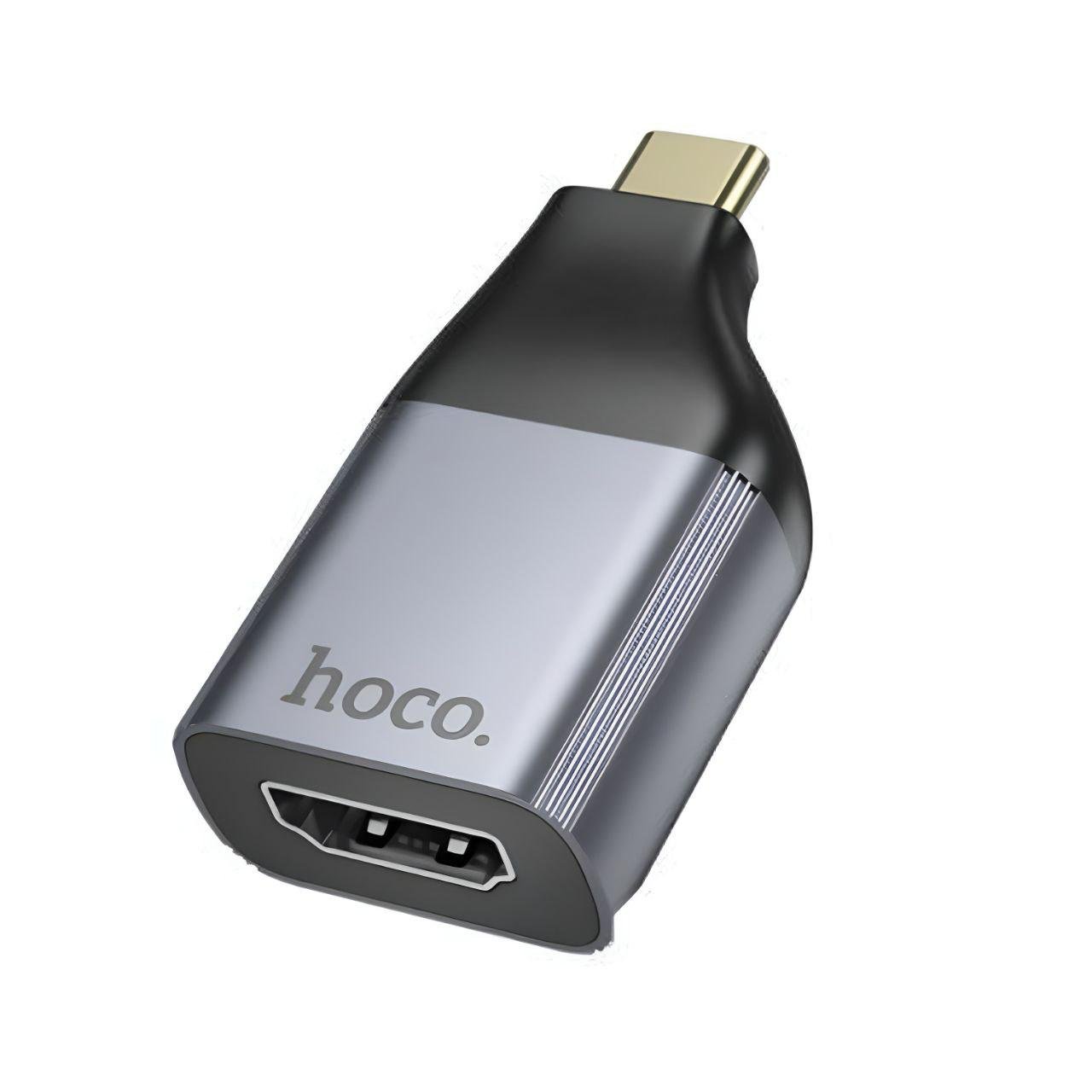 Переходник Hoco UA33 USB-C/HDMI алюминий и ABS-пластик/поддержка 4K