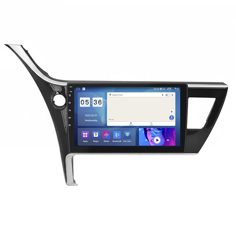 Автомагнитола штатная Lesko для Toyota Auris II Рестайлинг 2015-2018 2/32 Гб CarPlay 4G Wi-Fi GPS Prime 10" (32467942)