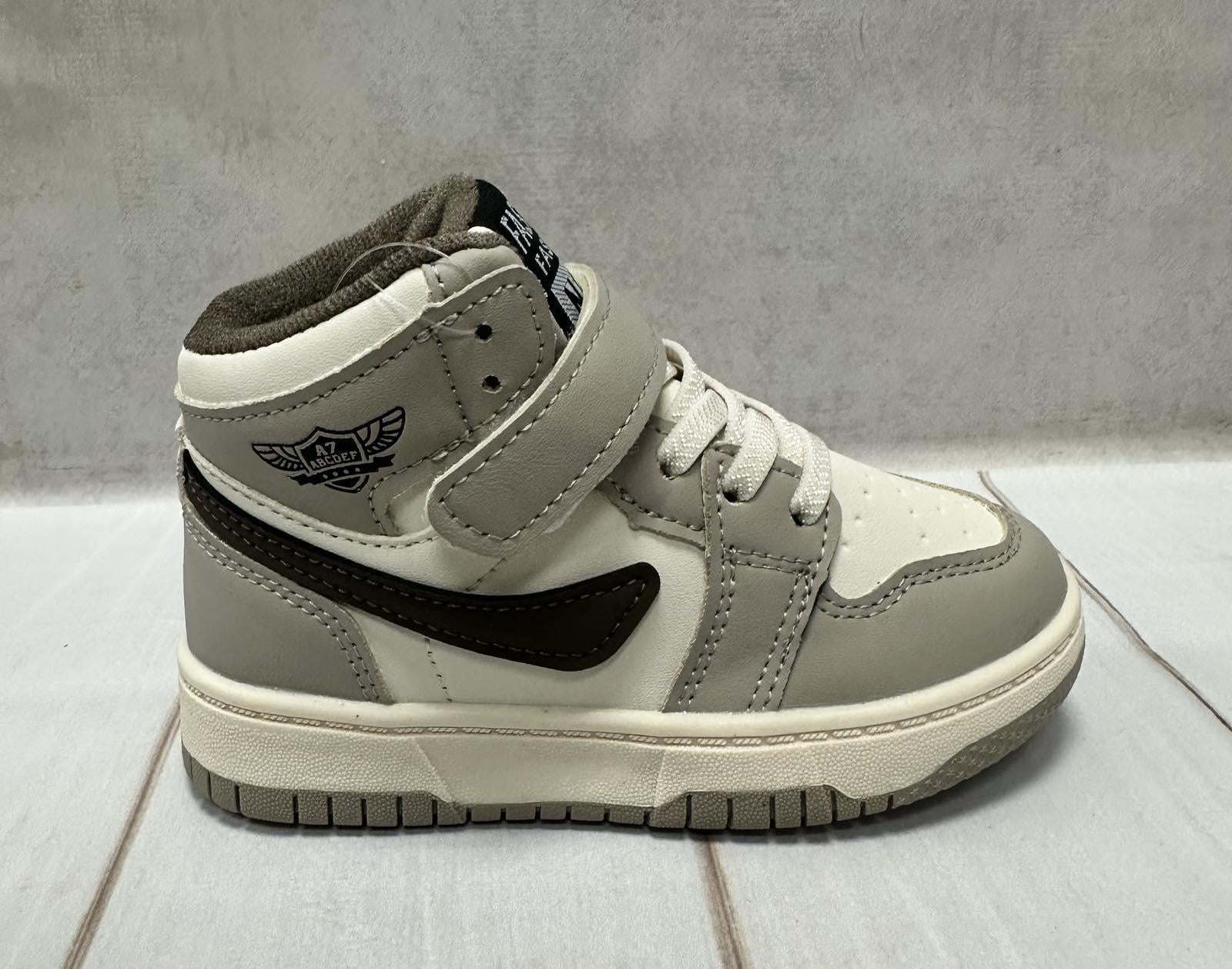 Кросівки-хайтопи дитяч BBT.KIDS утеплені р. 31 18,7 см Бежевий