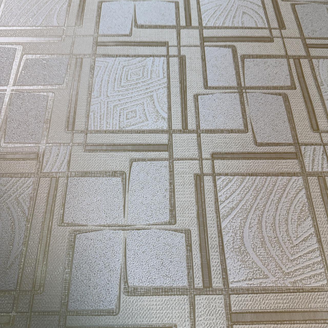 Обои виниловые на бумажной основе Славянские обои 10х0,53 м Бежевый (9421-05)