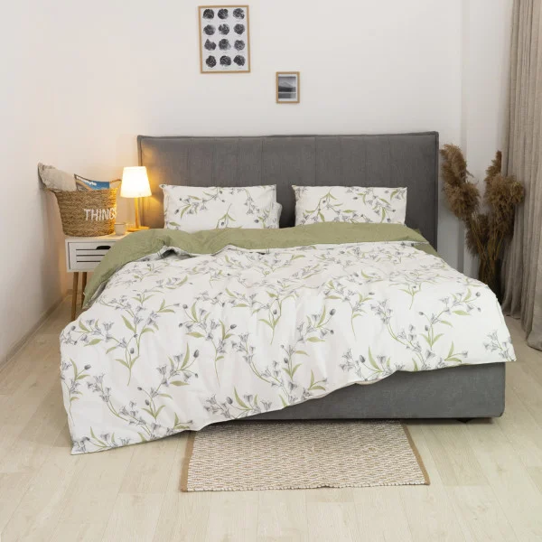 Комплект постільної білизни Viluta ранфорс євро (24277.3) - фото 5 Комплект постільної білизни Viluta ранфорс євро (24277.3) - фото 5