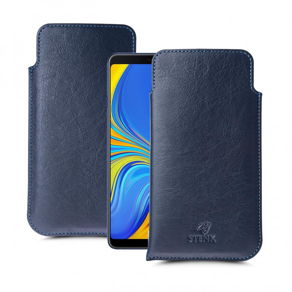 Футляр Stenk Elegance для Samsung Galaxy A9 (2018) Синий (62381) Футляр Stenk Elegance для Samsung Galaxy A9 (2018) Синий (62381)