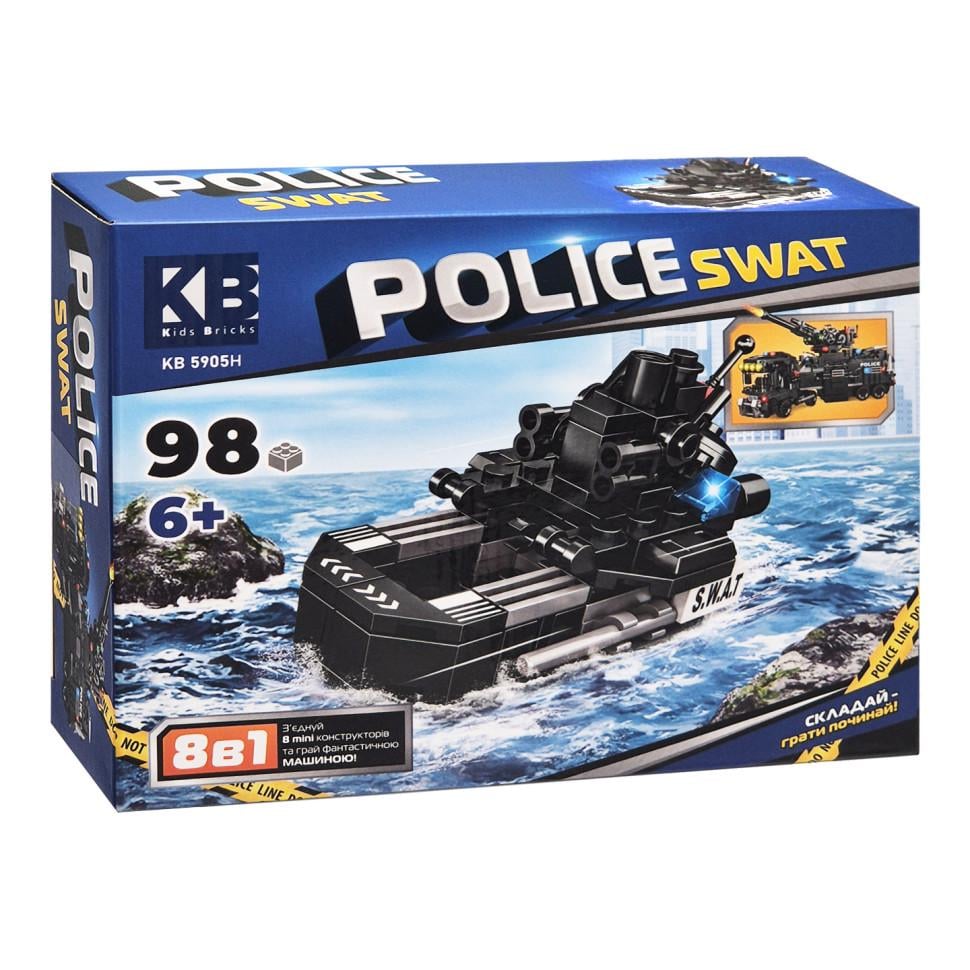 Конструктор SWAT KB 5905H пластик 98 дет.