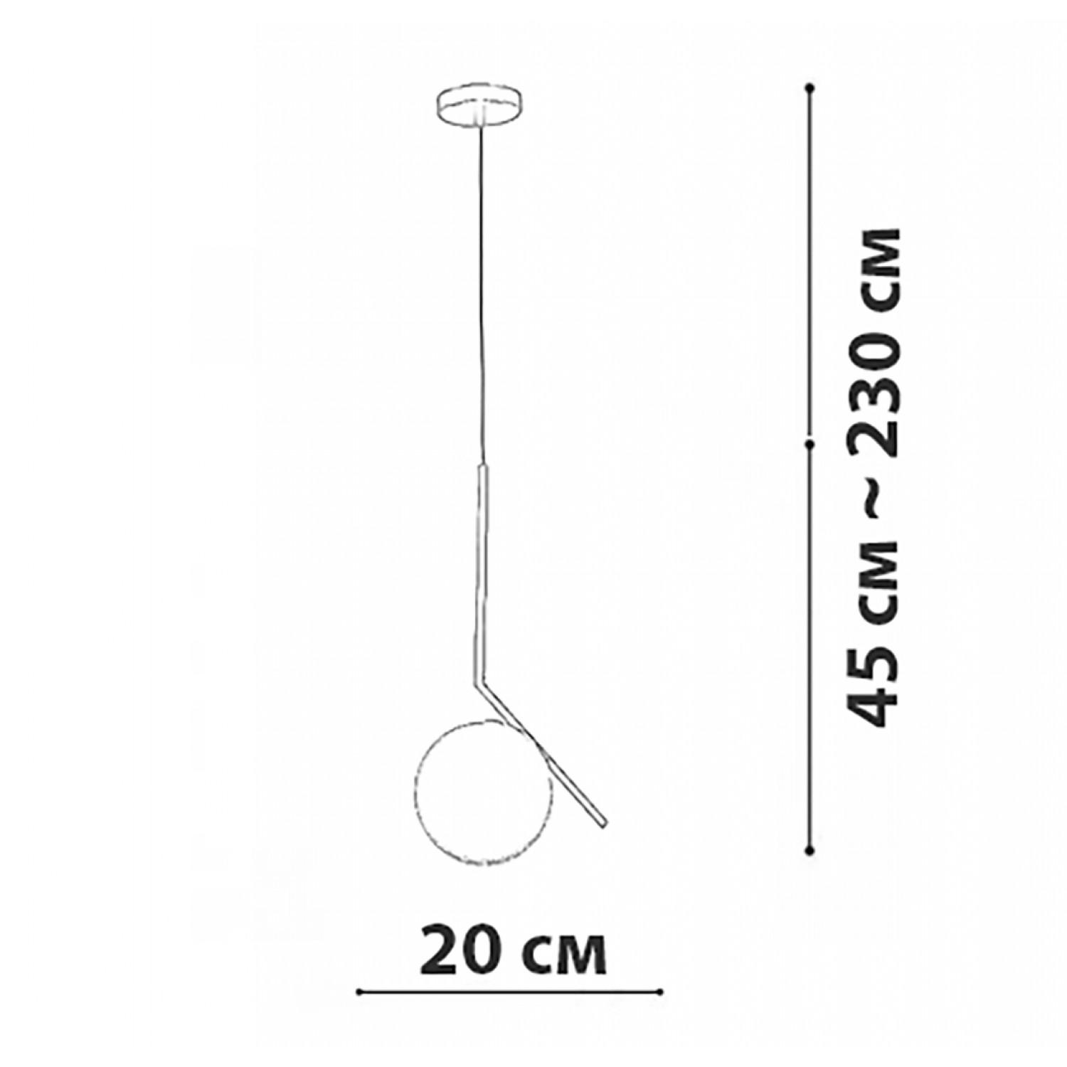 Подвесний светильник Friendlylight IC PD FL3110 - фото 5