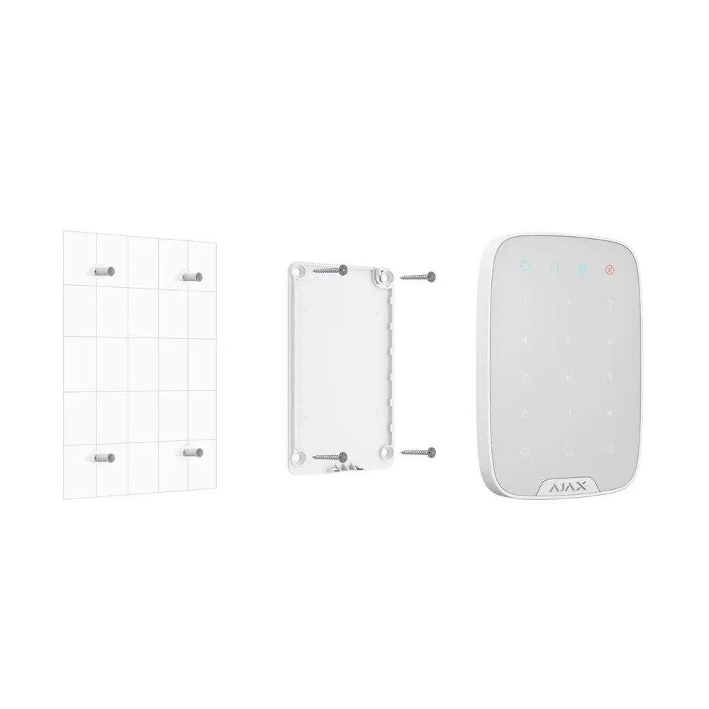 Кронштейн охранной клавиатуры Ajax Keypad Case Bracket из пластика Белый (92166) - фото 2