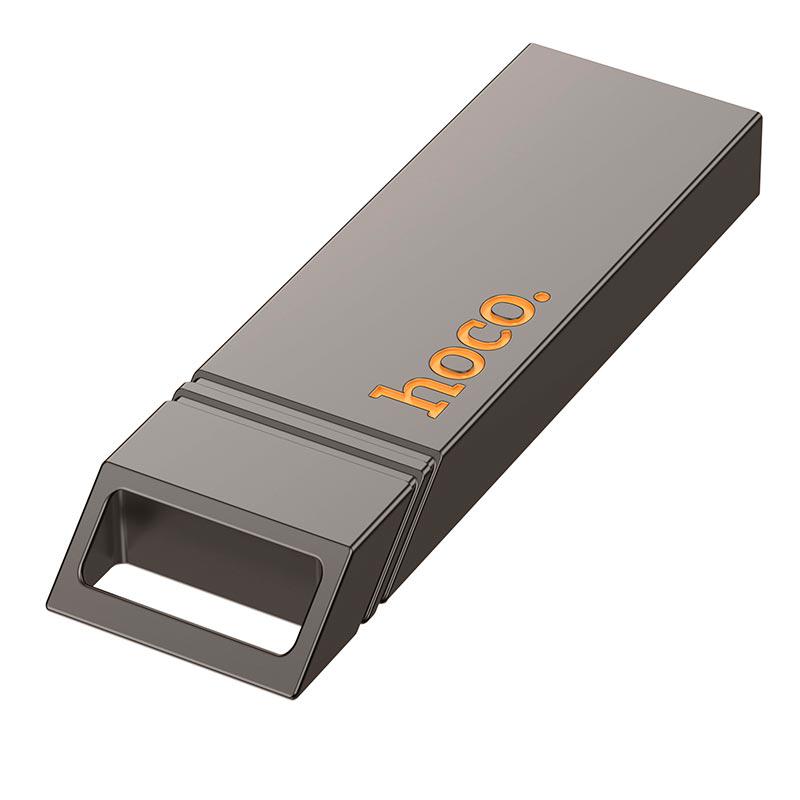 Флеш-пам'ять USB Hoco UD13 64 Гб USB 3.2 Grey (17538) - фото 2 Флеш-пам'ять USB Hoco UD13 64 Гб USB 3.2 Grey (17538) - фото 2