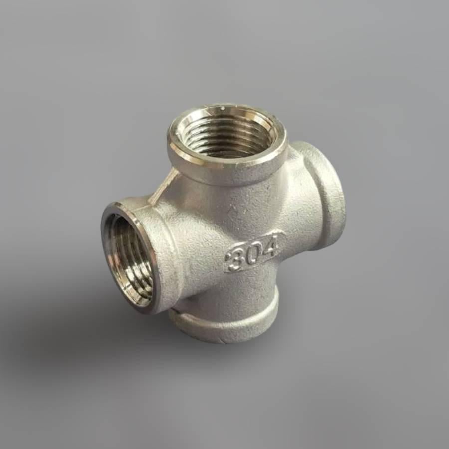 Крестовина DN15 ВР BSPP равнопроходная н/ж сталь AISI304 Class 150 1/2" (29203281) - фото 8 Крестовина DN15 ВР BSPP равнопроходная н/ж сталь AISI304 Class 150 1/2" (29203281) - фото 8