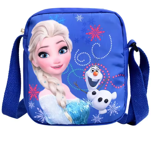 Сумка детская через плечо для девочек Холодное сердце Эльза и Олаф Синий (2588198647) - фото 1 Сумка детская через плечо для девочек Холодное сердце Эльза и Олаф Синий (2588198647) - фото 1