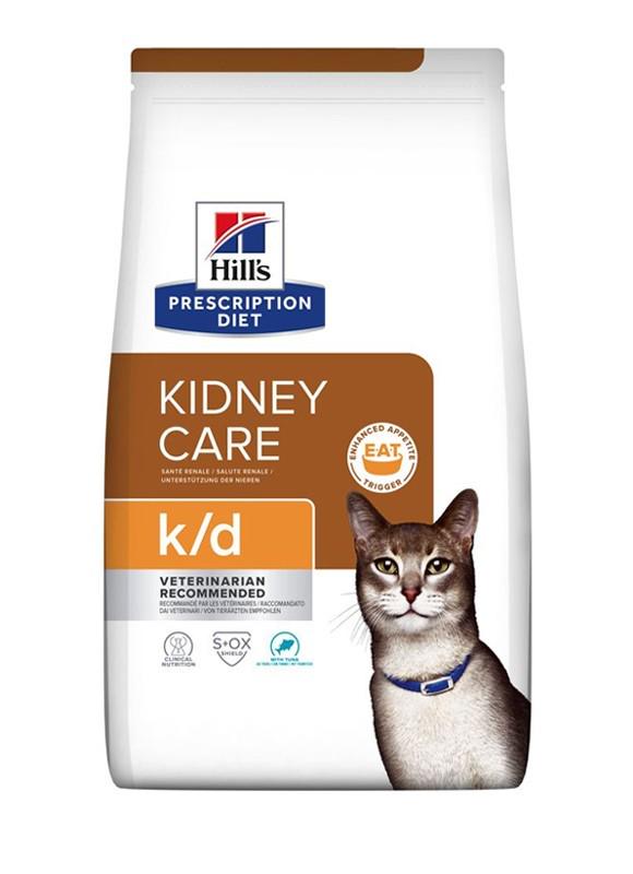 Сухий корм для кішок Hill's PD Feline k/d Kidney Care Chicken лікування ниркової та серцевої недостатності з куркою 8 кг (052742043746) - фото 1