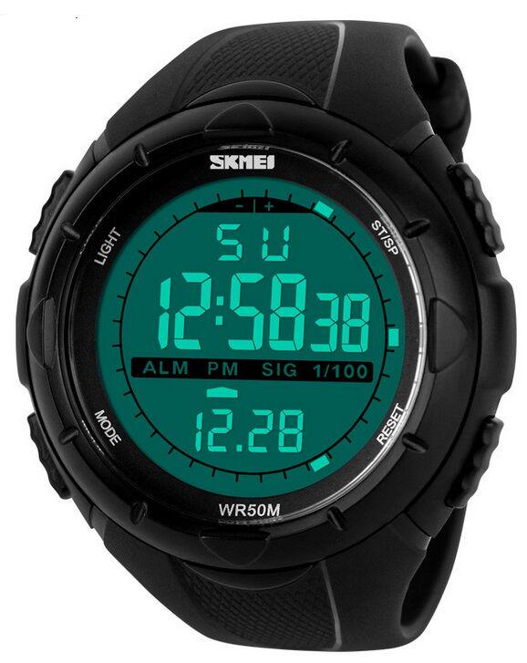 Часы мужские Skmei 1025 Pool кварцевые Black (1025)